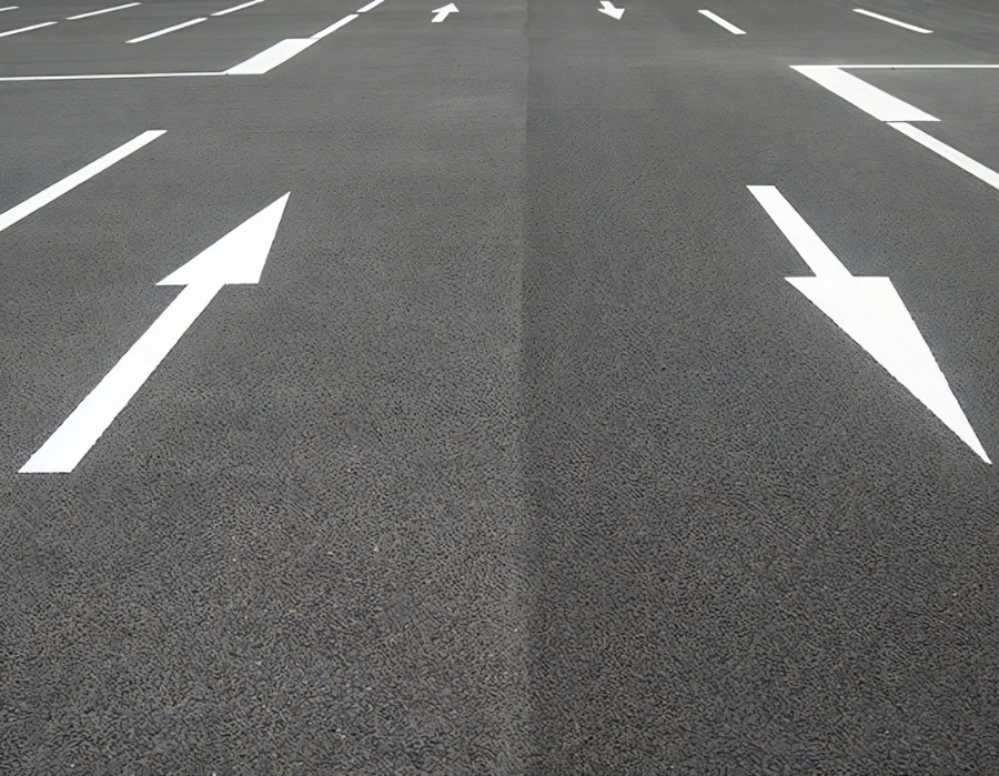 駐車場の舗装工事