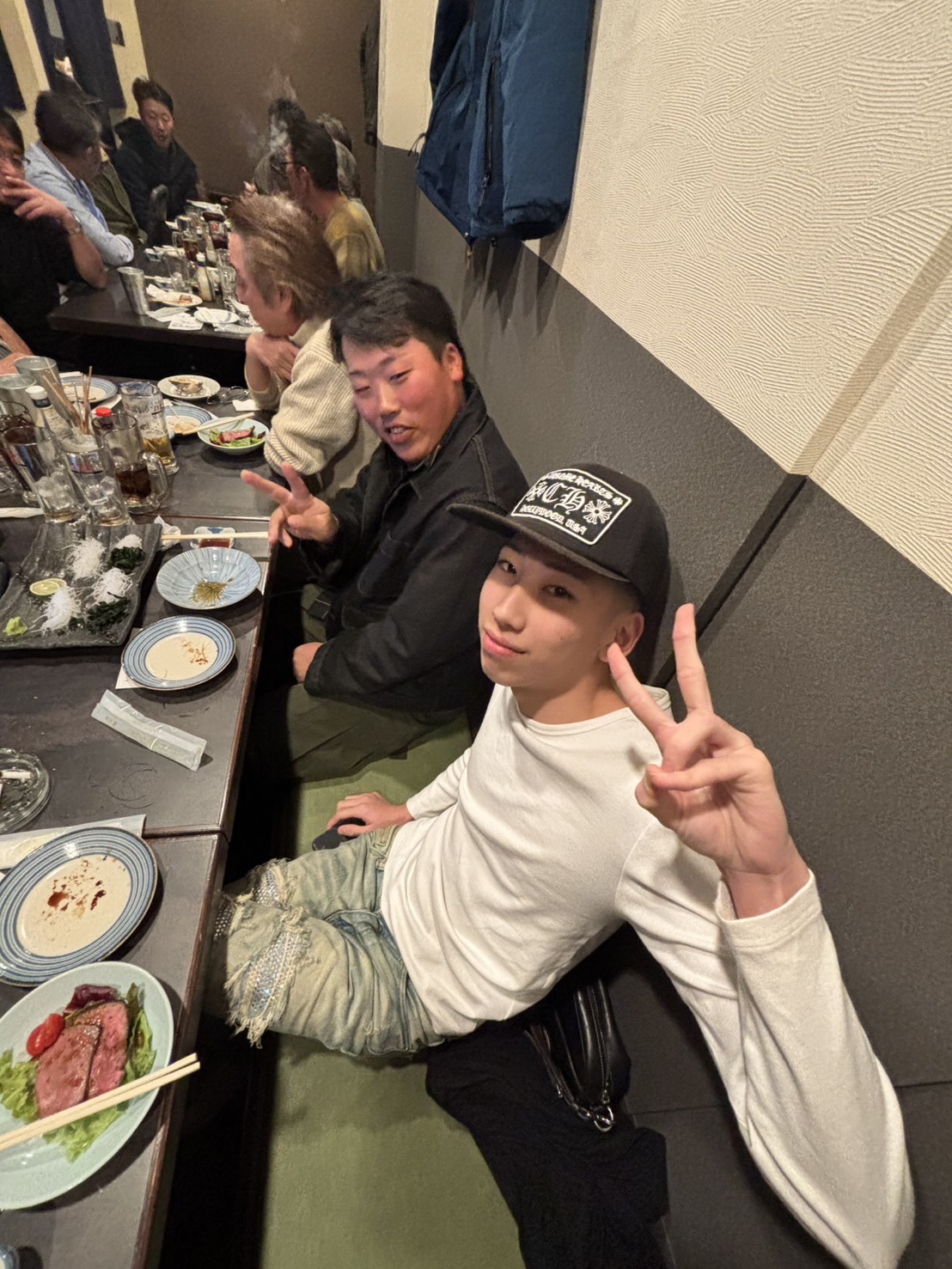 11月22日　串焼き かいもりにて　忘年会と除雪頑張る会